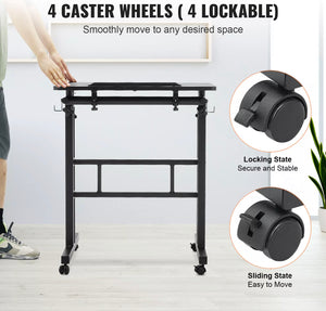 Standing / Sitting Desk Height Adjustable Workstation