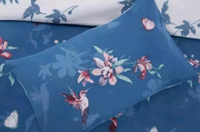 Load image into Gallery viewer, Duvet Cover Set Reversible Rapport Humming Bird Single/Double/King