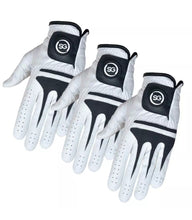 Load image into Gallery viewer, Pack of 3 or 6 Golf Gloves • All Weather Cabretta leather palm patch and thumb