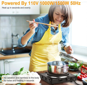 1000W Electric Hotplate Portable Single / Double Hot Plate