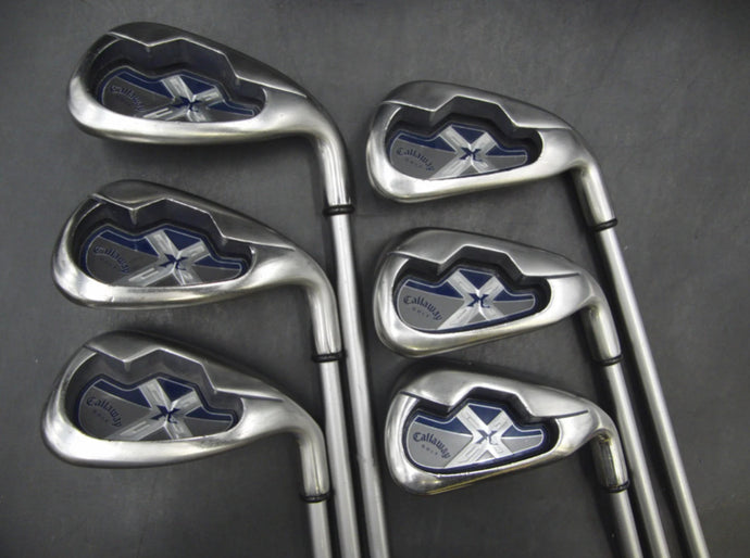 Callaway X18 Irons 5-PW Regular Graphite Shafts • Excellent Condition