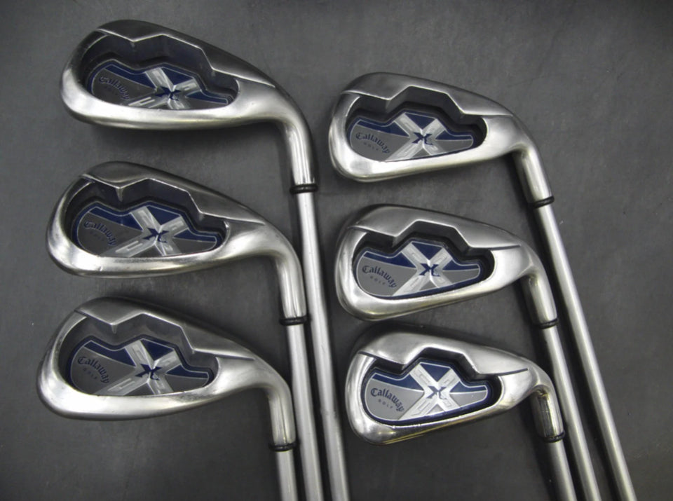 Callaway X18 Irons 5-PW Regular Graphite Shafts • Excellent Condition
