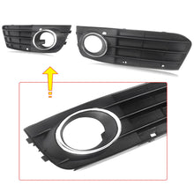 Load image into Gallery viewer, Pair 2 x Front Bumper Fog Light Lamp Cover Grill For Audi A4 B8 A4L 2009-2011 Grille