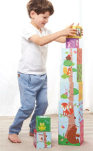 Load image into Gallery viewer, 10PC Forest Animals Numbers Stacking Cubes Educational Toy