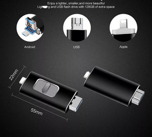 1TB / 2TB USB Stick Flash Drive Memory Storage For iPhone iPad PC