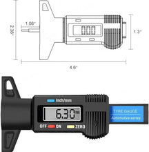 Load image into Gallery viewer, Digital Tyre Tread Depth Measuring Gauge Tool - Car Van Motorbike etc