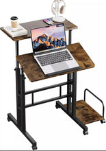 Load image into Gallery viewer, Standing / Sitting Desk Height Adjustable Workstation