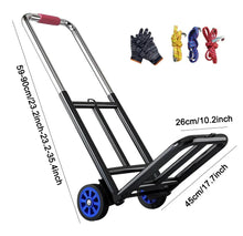 Load image into Gallery viewer, Folding Lightweight Hand Sack Trolley Cart