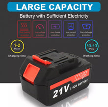 Load image into Gallery viewer, 8 inch Cordless Mini Chainsaw 8” with 2 Batteries