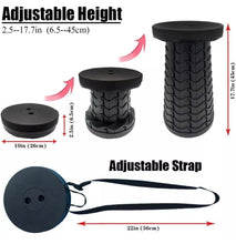 Load image into Gallery viewer, Portable Retractable Folding Stool Camping Outdoor / Indoor