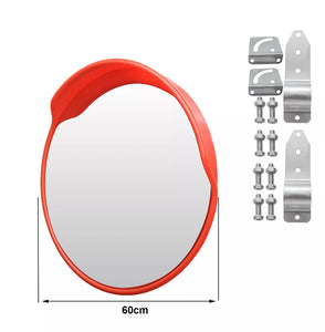 Driveway Convex Safety Mirror 30cm 45cm 60cm or 100cm Road Blindspot Mirror