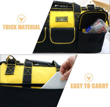 Load image into Gallery viewer, 20&quot; Tool Bag Multifunctional Heavy Duty Hard Base