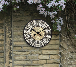 Outdoor Garden Clock 12" Garden Station Wall Clock Big Ben