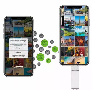 3 in 1 USB 3.0 Memory Stick 1TB / 2TB Flash Drive For iPhone PC etc
