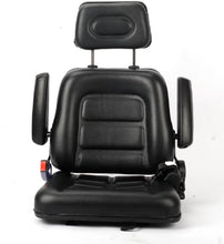 Load image into Gallery viewer, Universal Tractor / Forklift Seat with Safety Belt &amp; Armrest