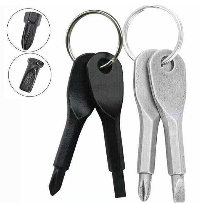 Screwdriver Key Ring Handy DIY Gift