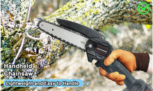 Load image into Gallery viewer, Cordless Mini Chainsaw Wood Cutter Saw