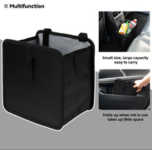 Load image into Gallery viewer, Car Rubbish Bin 7L Seat Hang Waste Basket Foldable