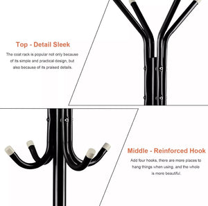 Metal Coat Umbrella Stand Garment Rack