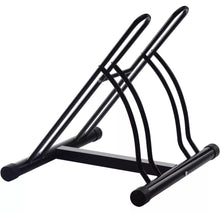 Load image into Gallery viewer, Double Bike Floor Parking Stand Bicycle Storage Rack