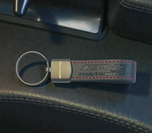 Load image into Gallery viewer, Keyring AMG Mercedes Luxury Black Leather Keyring Key Fob