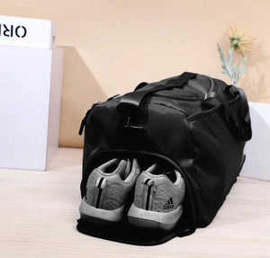 Black Tote Bag for Travel, Gym etc