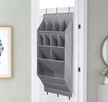 Load image into Gallery viewer, 11 Pocket Shoe Holder Organiser Over Door Hanging Rack Storage