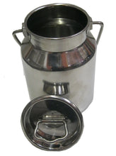 Load image into Gallery viewer, New Stainless Steel Milk Churn 2 litre