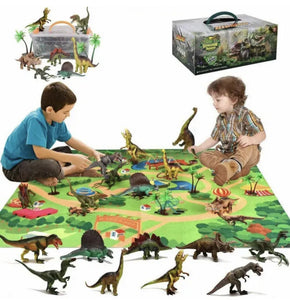 Realistic Dinosaur Toys Figures Playset