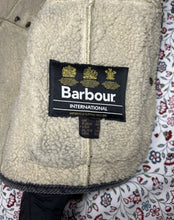 Load image into Gallery viewer, Barbour International Fur Lined Quilted Jacket Womens Ladies Size 10