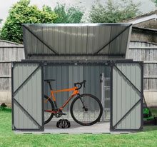 Load image into Gallery viewer, Large Outdoor Lockable Bike Shed Bicycle Tool Storage Shelter