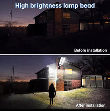 Load image into Gallery viewer, Solar Street Light LED Outdoor with PIR Motion Activation