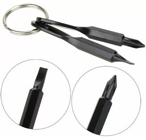 Screwdriver Key Ring Handy DIY Gift