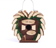 Load image into Gallery viewer, Hanging Wooden Garden Bird Hotel Bird House