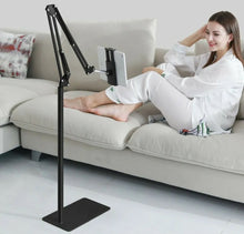 Load image into Gallery viewer, Universal 360° Adjustable Floor Stand Holder for Tablet/iPad/Phone 4-12.5”