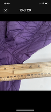 Load image into Gallery viewer, Barbour Flyweight Cavalry Purple Quilted Jacket Womens Ladies Size 10