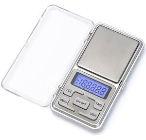 Pocket Digital Scale 0.01-500g Jewellery Weighing Mini LCD Electronic Scale