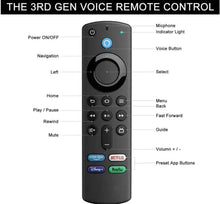 Load image into Gallery viewer, Replacement Voice Remote Control For Amazon Firestick 4K Lite Max