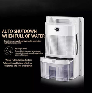 2.5Litre Dehumidifier Portable Super Quiet for Home / Office