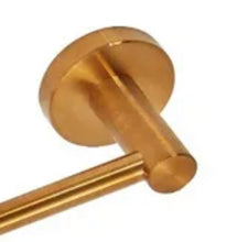 Load image into Gallery viewer, Brushed Brass Towel Rail