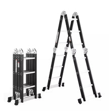 Load image into Gallery viewer, 3.5m Metre Multi-Purpose Folding Ladder 12 in 1