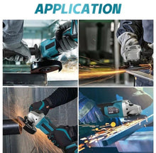 Load image into Gallery viewer, 21V 125mm Brushless Cordless Angle Grinder Cutter 2 Batteries &amp; 3 Discs
