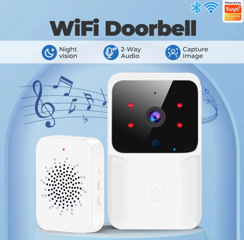 Smart Wireless WiFi Video Doorbell Phone Camera Intercom