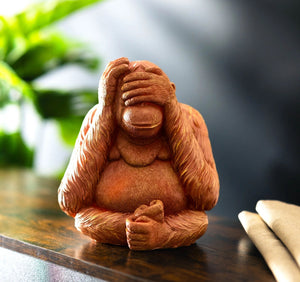 3 Wise Monkeys Garden Ornaments