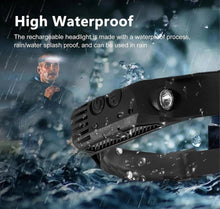 Load image into Gallery viewer, 2 Pack LED Head Torch Rechargeable Waterproof Headlamps