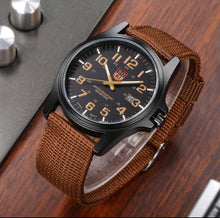 Load image into Gallery viewer, Men’s Military Date Quartz Analog Army Wrist Watch