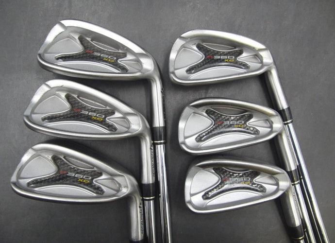 TaylorMade R360 XD Irons 5-PW Regular Steel Shafts Mens Golf Clubs
