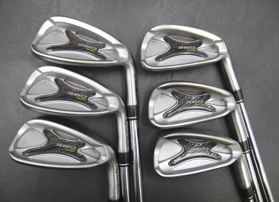 TaylorMade R360 XD Irons 5-PW Regular Steel Shafts Mens Golf Clubs