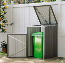 Load image into Gallery viewer, Metal Wheelie Bin Shelter Shed Storage for 1, 2, 3 or 4 Bins