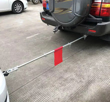 Load image into Gallery viewer, 2 Tonne Straight Pipe Steel Recovery Tow Bar Towing Pole Heavy Duty Steel Car